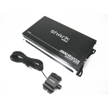 SHARK SHKAMP1300D 1000W SLIM DESIGN MONO MOSFET CAR AUDIO PROFESSIONAL SUPER THIN CAR TRUCK VAN AMPLIFIER