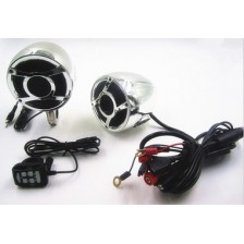 SHARK Die-casting Amplified Motorcycle Speaker 3.0 inch Waterproof Speaker