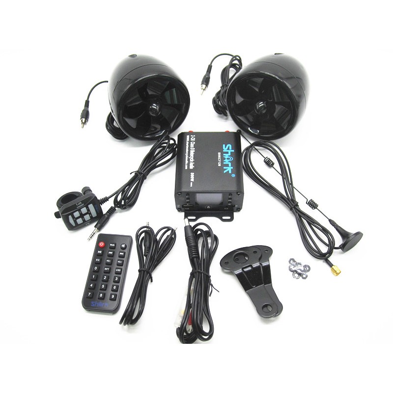 shark motorcycle audio systems